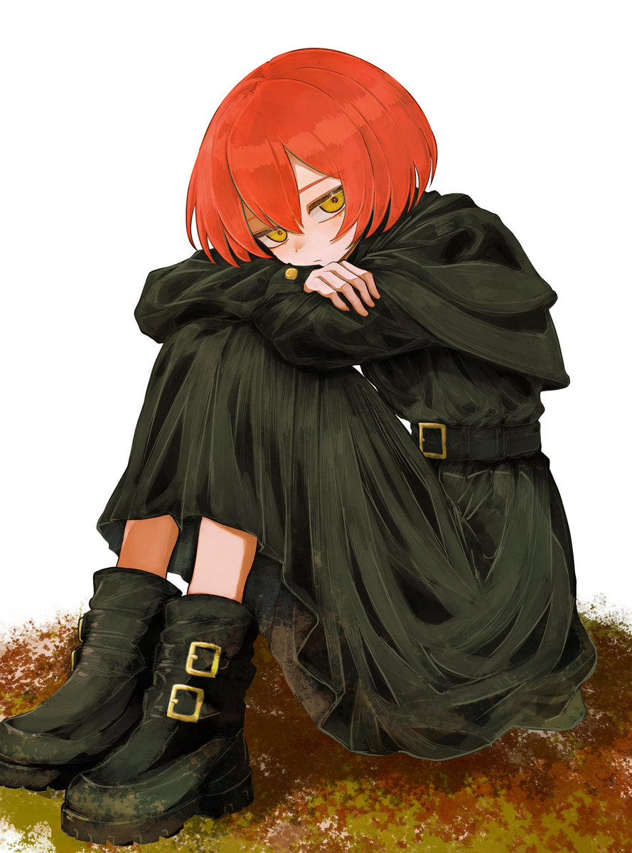 Sabashime_botan's tweet photo. #一次創作祭り夏の��2026 
赤い髪のキャラクターを描いてます https://t.co/T0motXRfA7