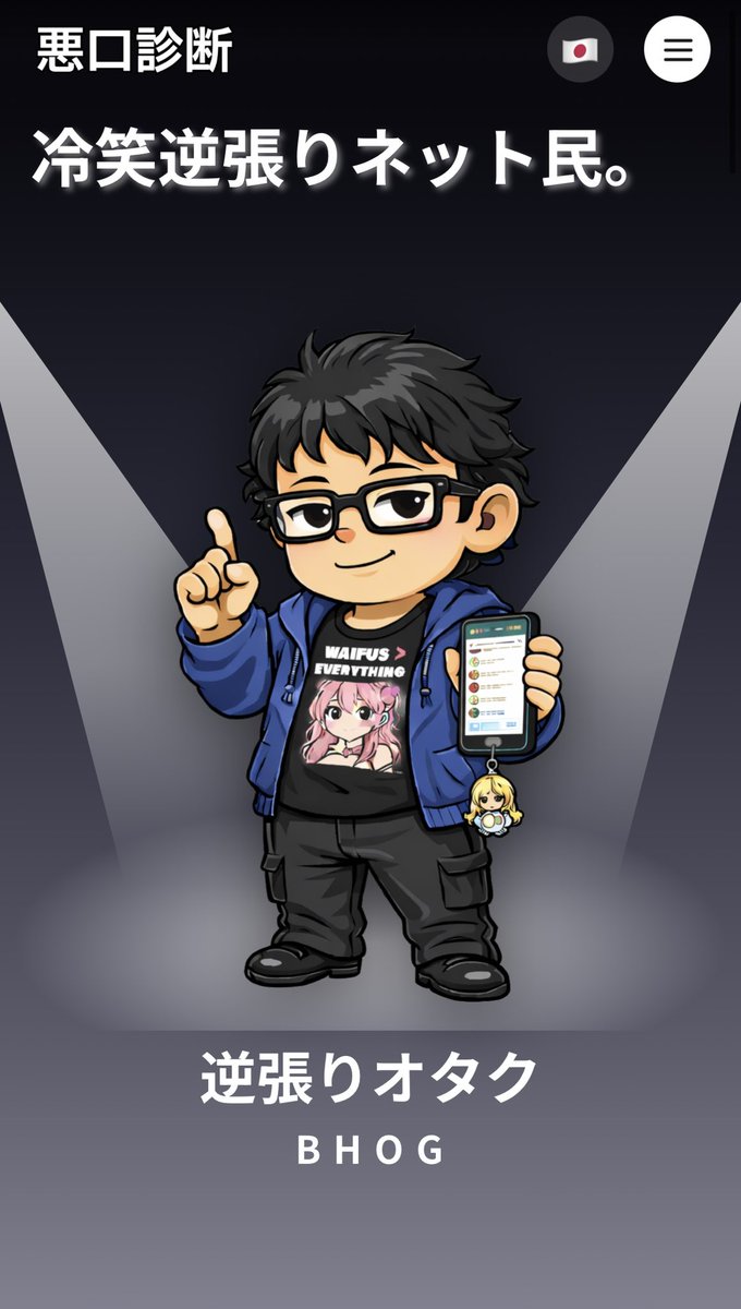 cp__rm's tweet photo. 最近やった診断!! 性格悪くなくて安心した😉 https://t.co/Y4KyDdCKzS