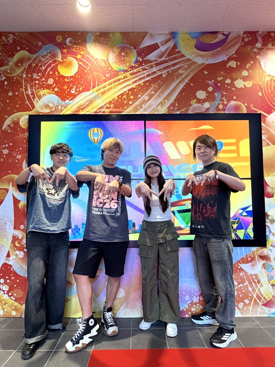hirotake_kudo's tweet photo. MAZZEL (@mazzel_official)
SUMMER SONIC 2026 
8/15 TOKYO 
8/16 OSAKA

MAZZEL BAND 『MAD MAGAZINE』としてキーボードを演奏させていただきました！🎹

アリーナツアーぶりにみんなと演奏できて嬉しかったし、お客さんの盛り上がりも最高で楽しすぎました！！🔥
素敵な景色をありがとうございました🙏

(トムコーンからの景色も添えて🦄)

©️SUMMER SONIC 2026
#MAZZEL #SUMMERSONIC #サマソニ