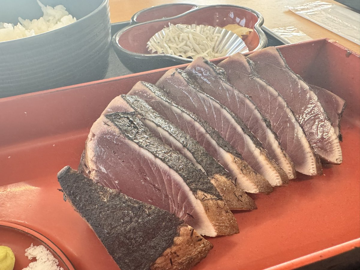 asuyuu5449's tweet photo. 淡路島の海で景色眺めて
香川でうどん食べて
高知でかつお道場行って、牧野植物園行って、西島園芸団地行って、海洋堂行って、アクトランド行って、帯屋町で飲み散らかして、屋台安兵衛で餃子食べて遊び散らかしました。 https://t.co/GOrVdiakhZ