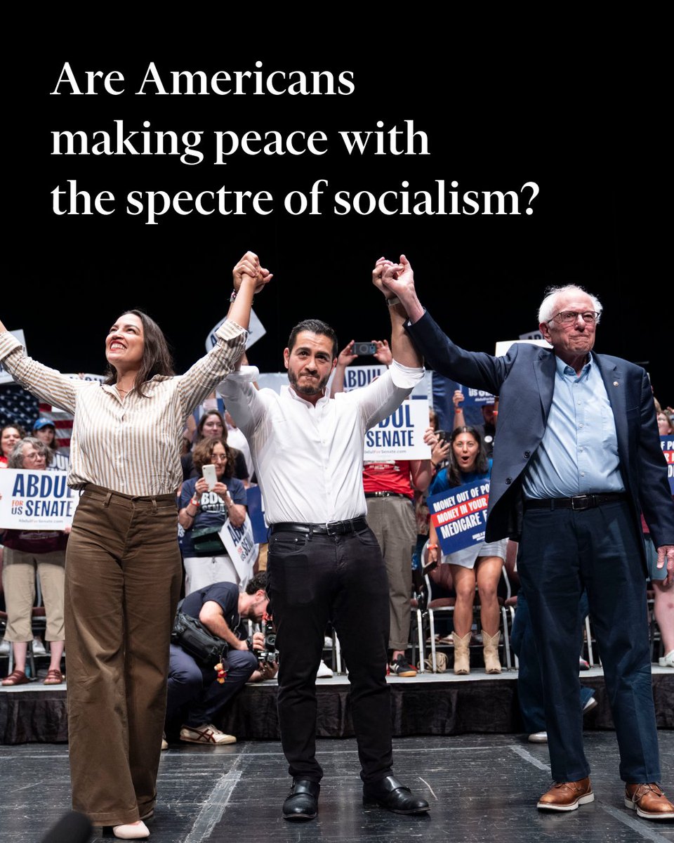 FT's tweet photo. Democratic socialist candidates are winning primary battles as voters turn to progressive policies. https://t.co/vY4ufTbnR3 https://t.co/ALSlOe3Cm7