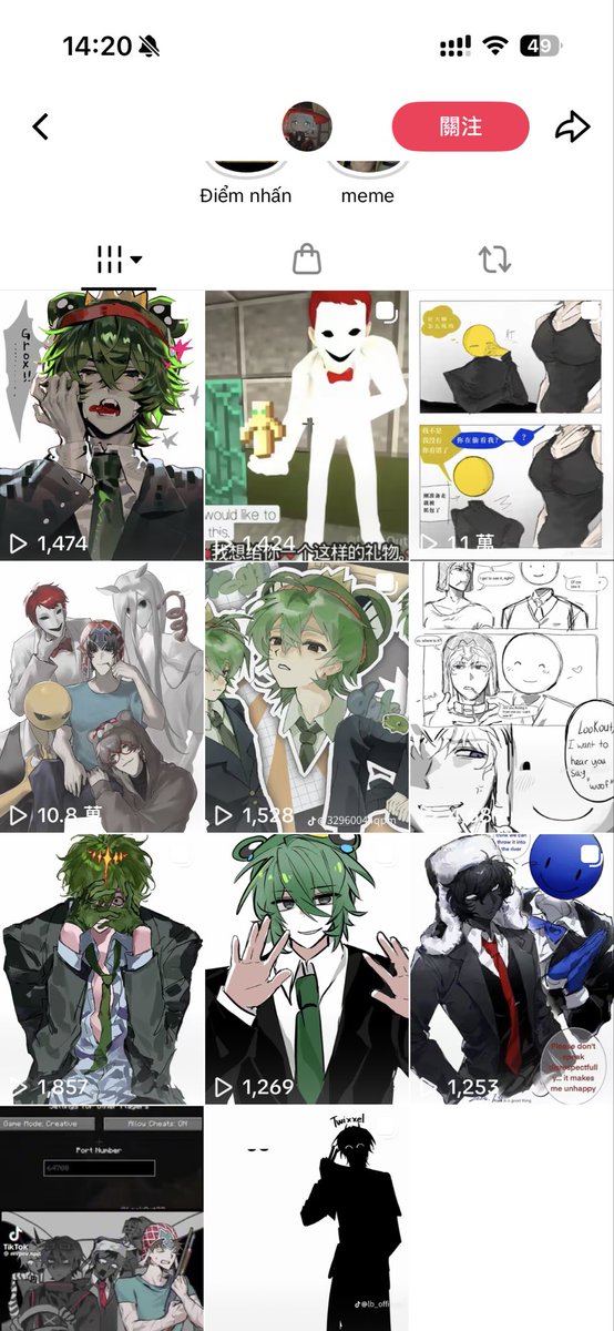 Pulie_0728's tweet photo. @tusei29 老大我看到了这个人主页搬了一堆国人的图，私信也不回今天一看还在搬🥲🥲🥲 https://t.co/lSVSOLQFwU