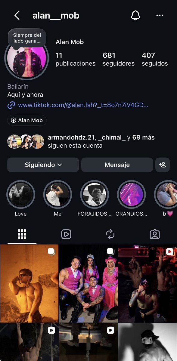 tfs1795's tweet photo. @bunniesari De nada bellas es mi colega bailarín https://t.co/wh2fmvIq9N