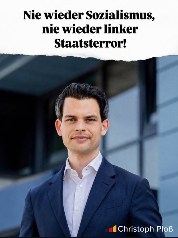 Nicoles44180590's tweet photo. Auf deutschem Boden gab es einen sozialistischen Staat: die Deutsche Demokratische Republik (DDR). Sie verstand sich als sozialistischer Staat nach sowjetischem Vorbild.
Und was will er jetzt dagegen unternehmen?
LINKER Terror,was stimmt bei #ploss nicht?
Lieber RECHTER TERROR? https://t.co/t3RSfeW0cn