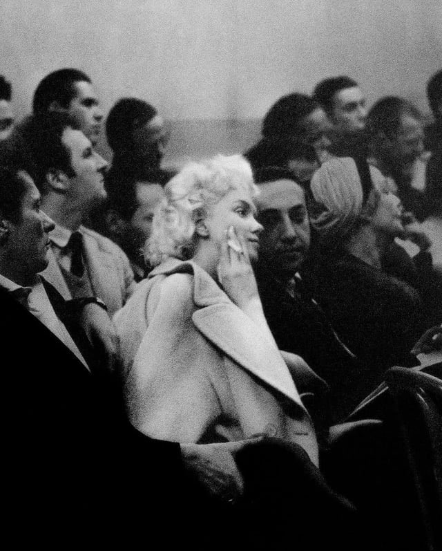 CHC_1927's tweet photo. Marilyn Monroe &amp; Paul Newman at the Actors Studio. https://t.co/4piBEn8zFL