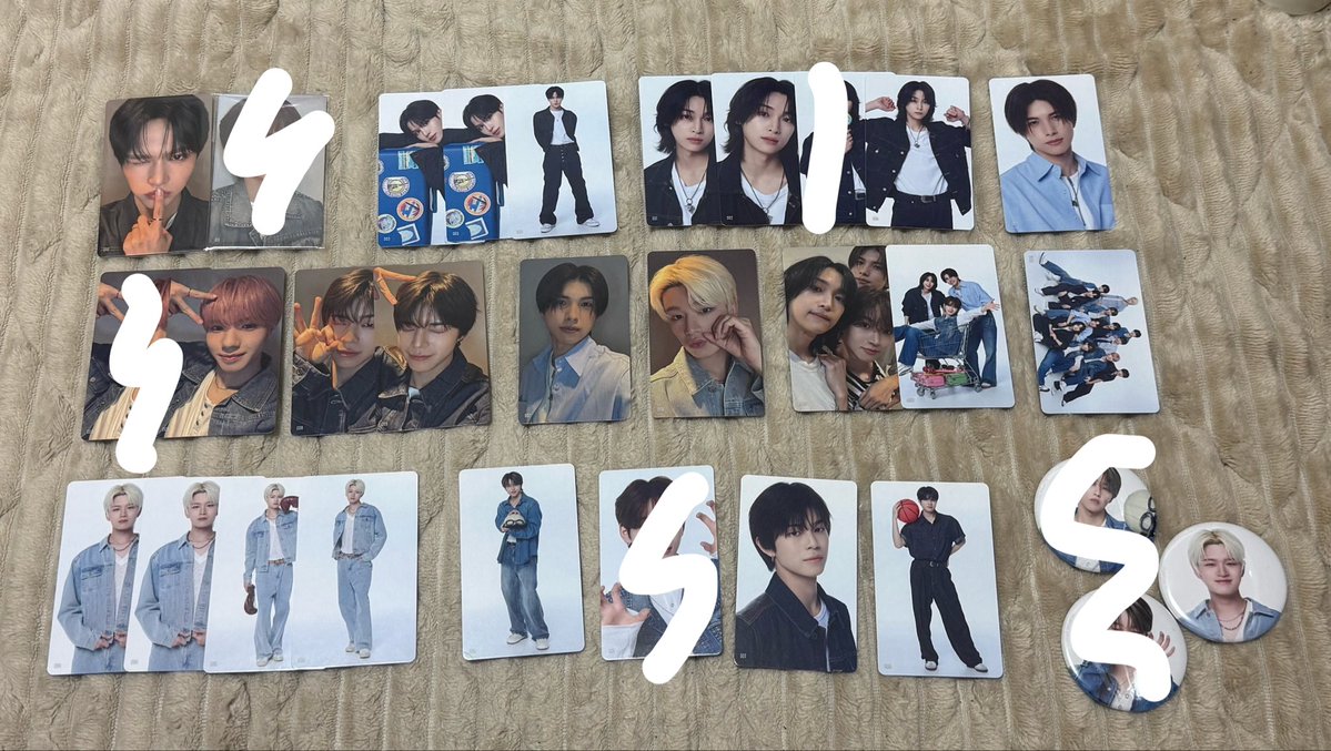 Ei8Flv's tweet photo. KO1KEYZ トレカ 缶バッジ 7000円トレカ
1ST FAN MEETING

譲 小野 矢田 安倍 柳谷 杉山 濱田 照井 後藤
     7000円トレカ 安倍
     缶バ 杉山

求 飯塚 シンヘン（7000円トレカ、シンヘン008.009激求）

郵送又は神戸9/9手渡しにてのお取引
お気軽にお声がけ下さい(ᴗ͈ ᴗ͈)

 #KO1KEYZ交換 https://t.co/lVC7rubiEb