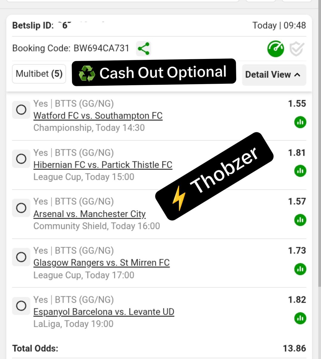 TMphandle's tweet photo. ⚡ Betway Code: BW694CA731 

⚽ Kickoff 14:30 

⚠️ Be advised that these are my personal opinion and not financial advice.

♻️ 2 odd rollover posted on our WhatsApp channel, link on BIO.

📤 Please repost for the streets 🙏 

💥 #Betway #BETWAY https://t.co/NJPh8QjmeM