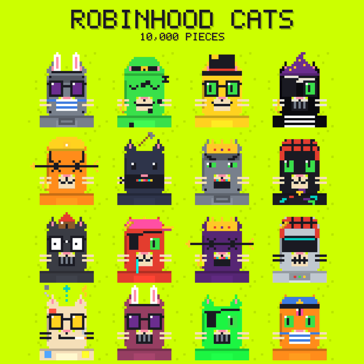 RobinMeowNFT's tweet photo. Get ready to Meow meoooow… MEEEW the hood.
RobinMeow is gearing up. Keep your eyes open, grab your milk, and get ready to mine some meows. ⛏️🐱
#RobinMeow #Robinhood #NFT #Crypto #Web3 #Meow https://t.co/Phyy3174Sw