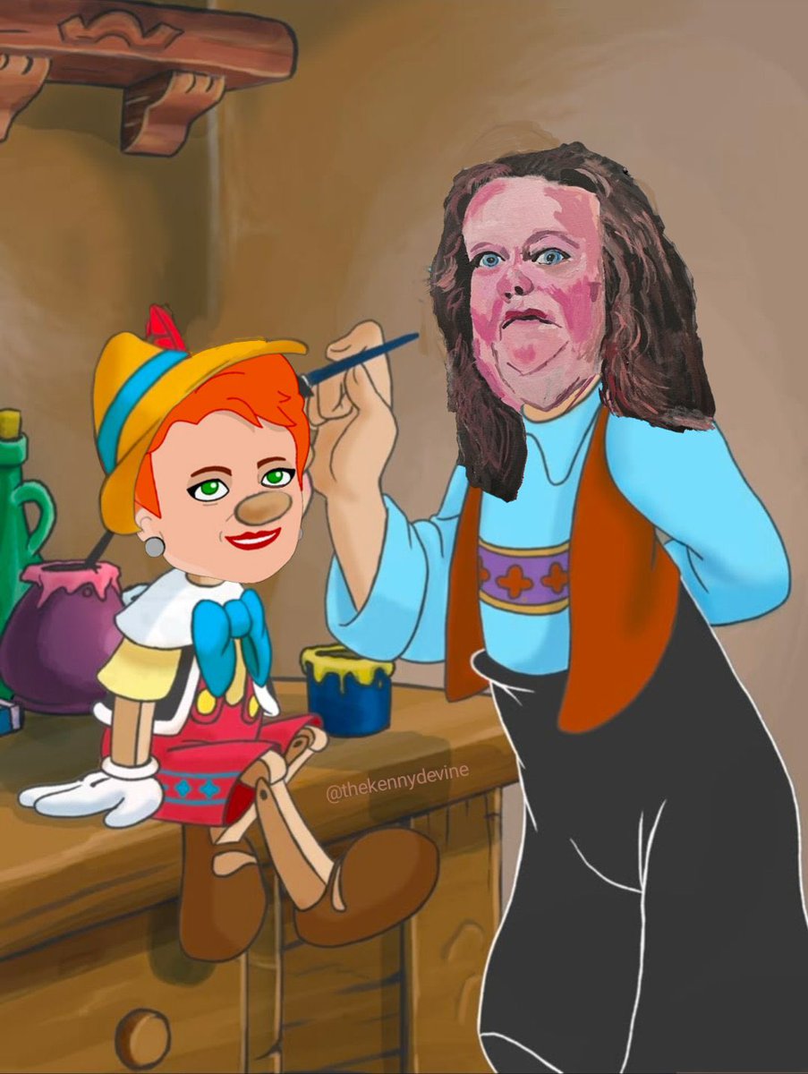 TheRealClarinda's tweet photo. @Ryandally08 @WhosFibbing The real question: why does Gina want to get her chubby hands on our money? https://t.co/zqwg33L1pL