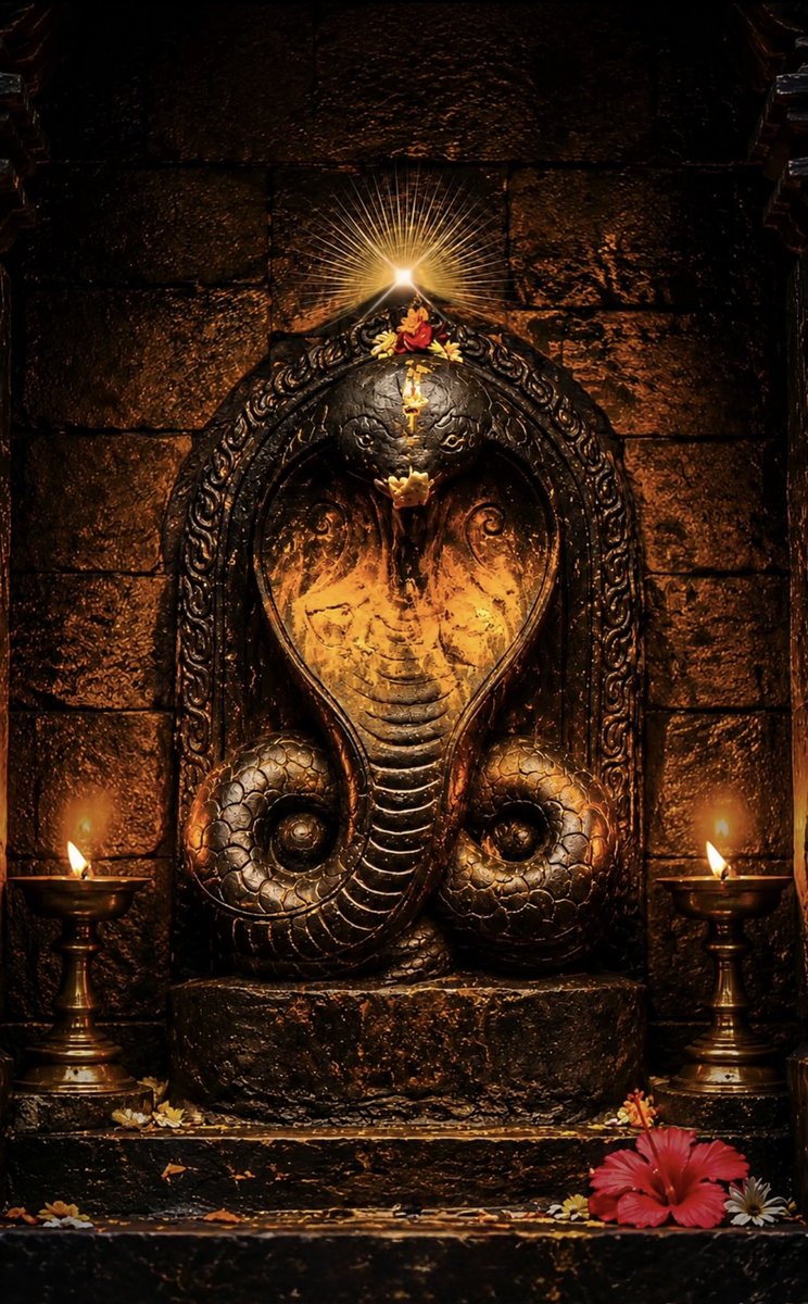 Jayalko1's tweet photo. TOMORROW IS NAG PANCHAMI: KNOW IT’s SIGNIFICANCE

Nagas rule and live in Patal Loka. There are total twelve famous Nagas.

Devi Mansa is the mother of all the Nagas. She is the sister of Vasuki.

It is believed that one who worships snakes on this day gets rid of the fear of serpents and also Rahu-Ketu ill-effects.

When Takshak Nag bit Raja Parikshit, his son Janmajeya started Nag Yagya to take revenge from snakes and kill their entire clan.

To protect Nagas, the son of Rishi Jaratkaru, Aastik Muni, stopped this Yajna. The day when he stopped the Yajna is celebrated as Nag Panchmi.

Nag Panchmi is also celebrated as the victory of Krishna on Kaliya Naag.

By worshipping snakes, people also try to please Shiv who is adorned by Nagas.

People do not dig the earth this day and offer cow's milk, fried paddy and durva in front of Nag made with mud and sand.