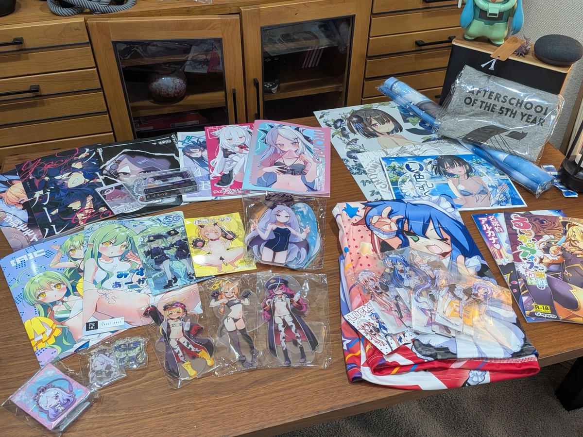 Tanaka_Beyblade's tweet photo. コミケ乙でした
友人にチケット譲ってもらえて急遽久々に行ったけどコミケは純粋に楽しいね https://t.co/4IY65A8oKp