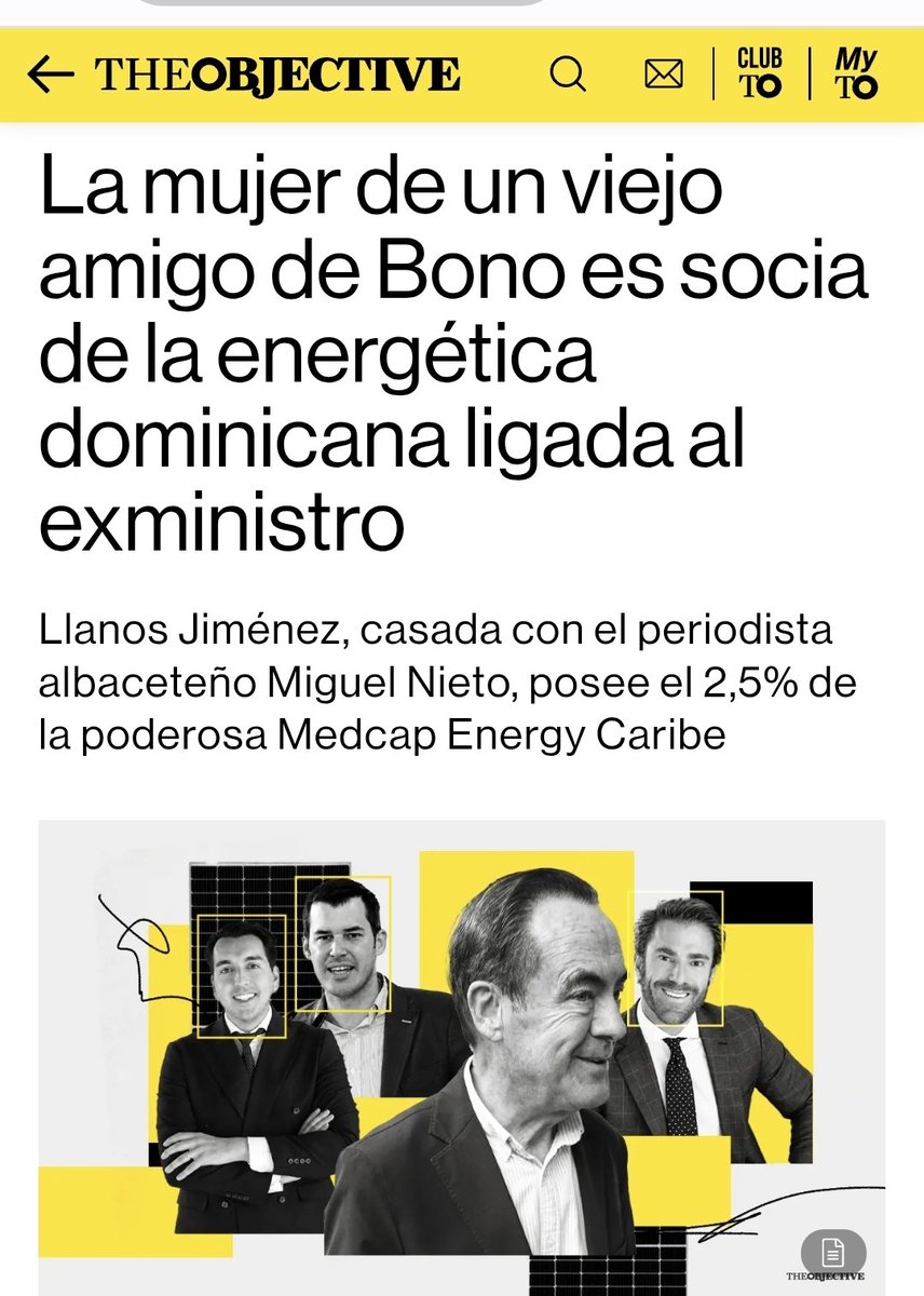 criaturina's tweet photo. POCO HABLAMOS DE BONO 

🚨🚨 La mujer de un viejo amigo de Bono es socia de la energética dominicana ligada al exministro.
 
https://t.co/REnmpaBrvt https://t.co/UcPMf3jY0Q