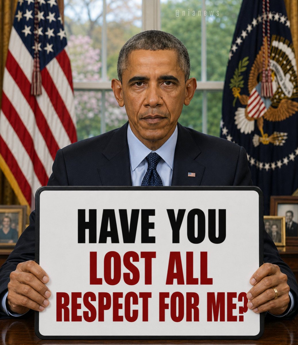 HazelLiaqa4848's tweet photo. Have you lost all respect for Barack Obama?

YES OR NO? https://t.co/jmHGMG891Y