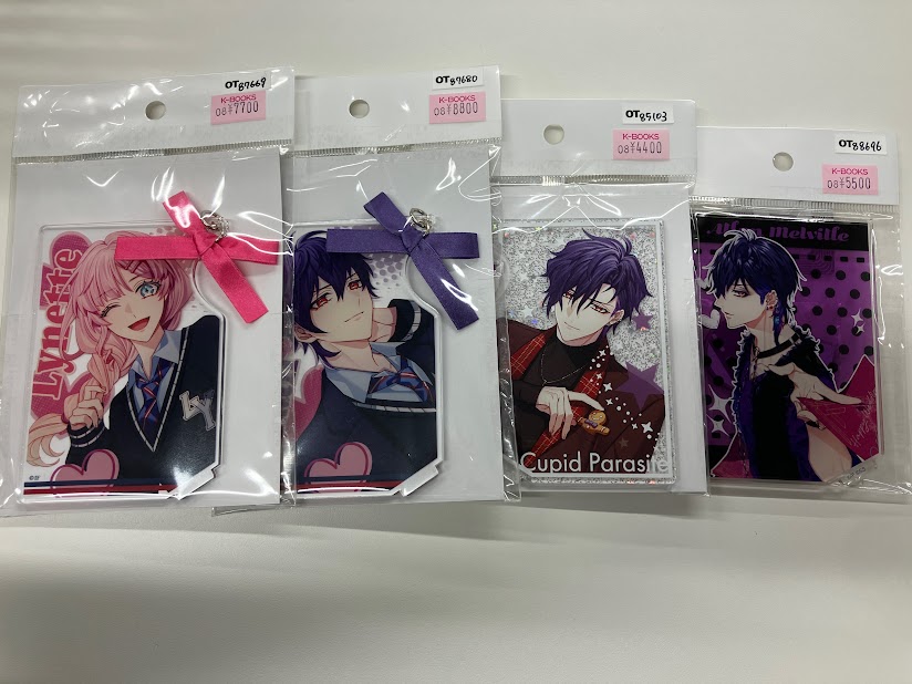 入荷情報】 「キューピット・パラサイト」アクリルスタンドや缶バッジ