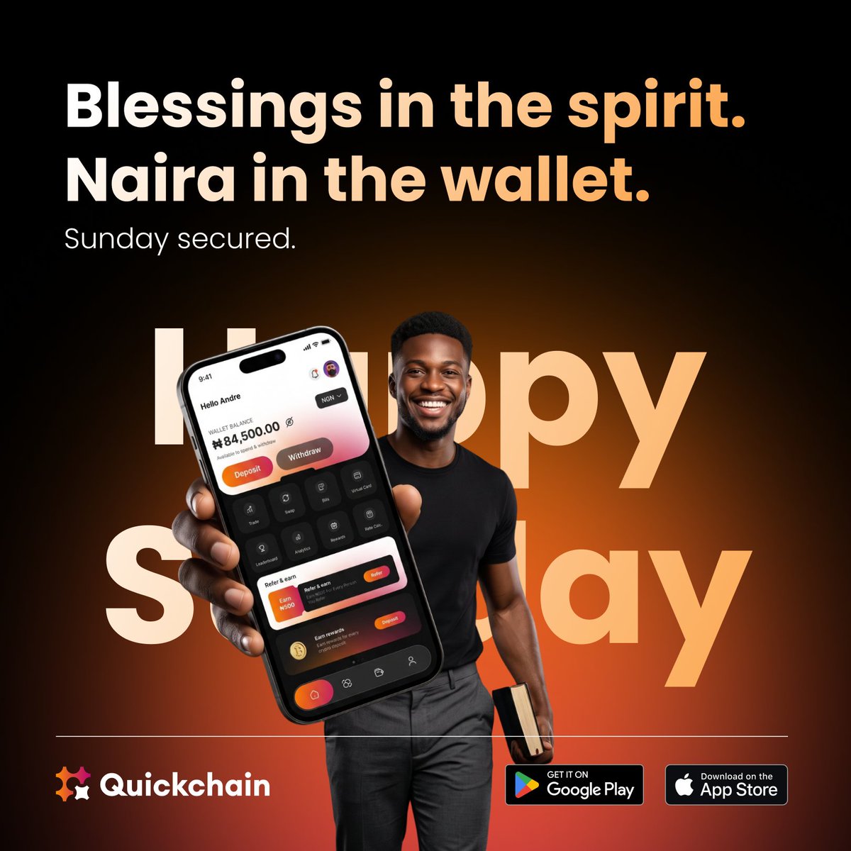 quickchainapp tweet picture