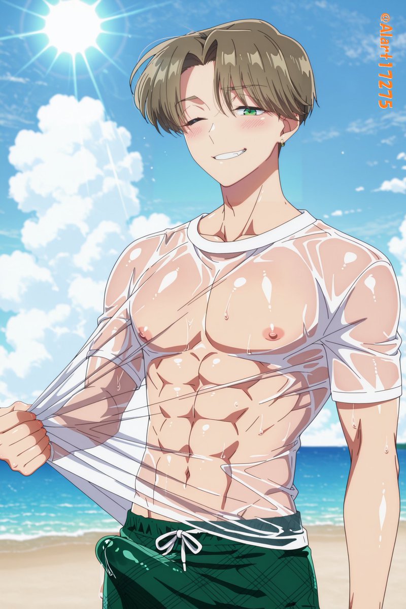 AIart17275's tweet photo. #AIart #AIイラスト︎ #NSFW #Gay #R18 #BL #hentai #yaoi #Tamon_B_Side #Tachibana_Keito
F/ACE 夏特集 海③ https://t.co/5vPqdzsqSk
