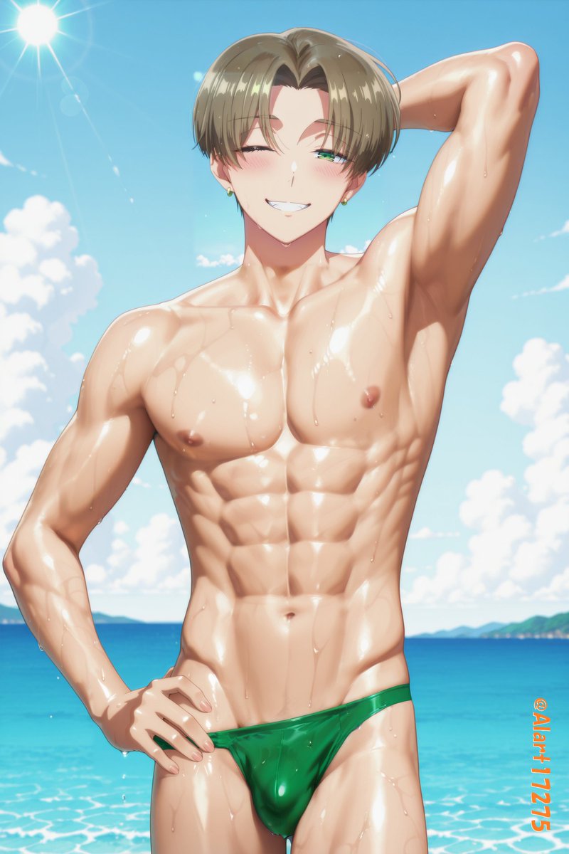 AIart17275's tweet photo. #AIart #AIイラスト︎ #NSFW #Gay #R18 #BL #hentai #yaoi #Tamon_B_Side #Tachibana_Keito
F/ACE 夏特集 海③ https://t.co/5vPqdzsqSk