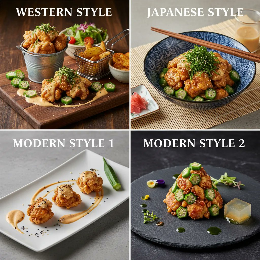 CookForYou_jp's tweet photo. 【今日を特別にする一皿】
オクラと大葉のカリカリ唐揚げ風レンチン南蛮

コンロを使わずレンチンで完成✨オクラと鶏肉のカリッと食感がやみつき！南蛮酢がさっぱり決めて、夏のご飯が進むおかずです🍃

#CookForYou #料理好きな人と繋がりたい #おうちごはん #料理好き #料理男子 https://t.co/XEDl7ArZYz