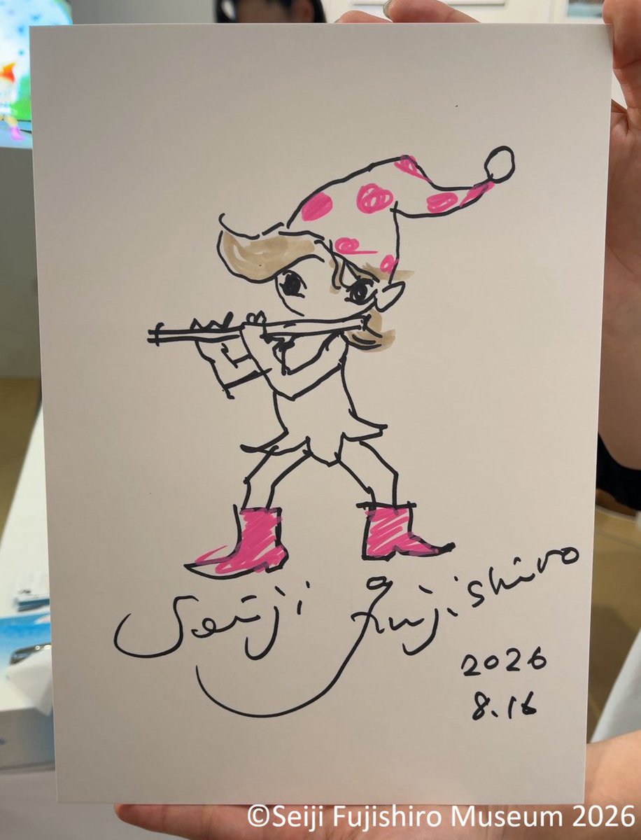 東京版画展 サイン会】 本日、藤城先生の3回目のサイン会がありました