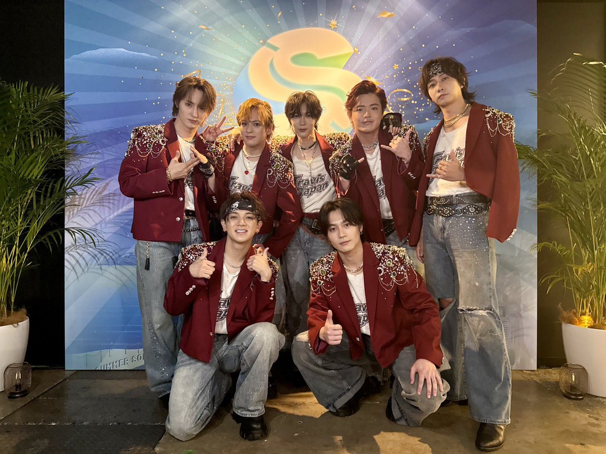 fan_TravisJapan's tweet photo. ⋱𝐓𝐡𝐚𝐧𝐤 𝐲𝐨𝐮⋰

SUMMER SONIC 2026
ありがとうございました☀️

熱いステージを届けてくれた
Travis Japanに感謝を🐯✨

ライブで披露された楽曲をまとめた
セトリプレイリストも公開中🎧
各配信サイトでぜひお楽しみください！

#TravisJapan #トラジャ #夏トラジャ https://t.co/E6npFRegNT