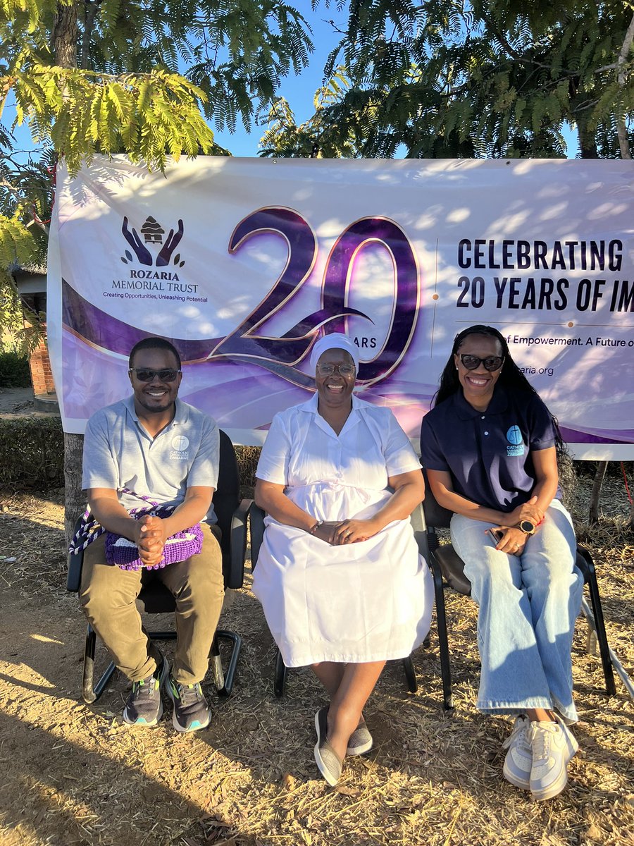 GuildCatholic's tweet photo. We congratulate @RozariaConnects on your joyous 20th anniversary celebrations in Murehwa yesterday. Thank you Dr @vanyaradzayi for giving birth to a vision that continues to transform lives and positively impact the lives of young girls and women in Zimbabwe. https://t.co/EgymrT8gmQ