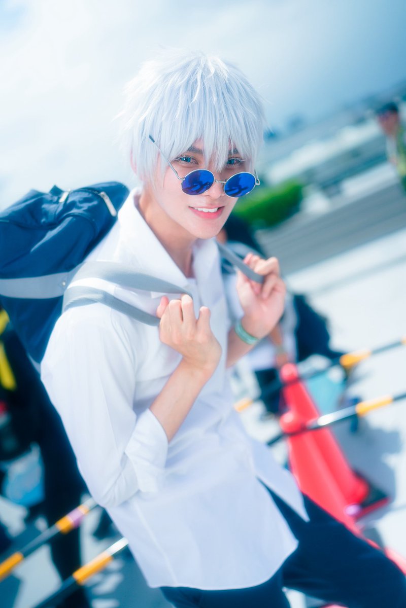 kai_cos195's tweet photo. 【c108コスプレ】
夏服五条悟 https://t.co/X3oqaksVod