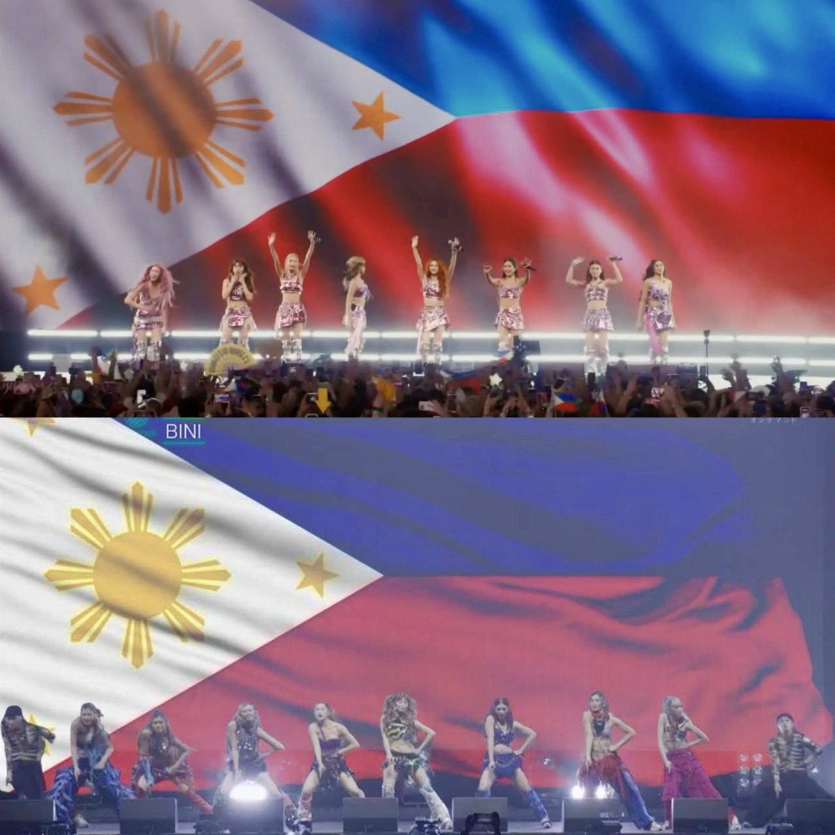 mariel_1001's tweet photo. From BINICHELLA to BINISONIC 🌸

Thank you BINI for representing our country! Proud is an understatement 🇵🇭

BINI LIGHTS UP TOKYO
#BINI_SummerSonic_Tokyo
#BINIxSummerSonic2026
#サマソニ https://t.co/26eAD34w9a