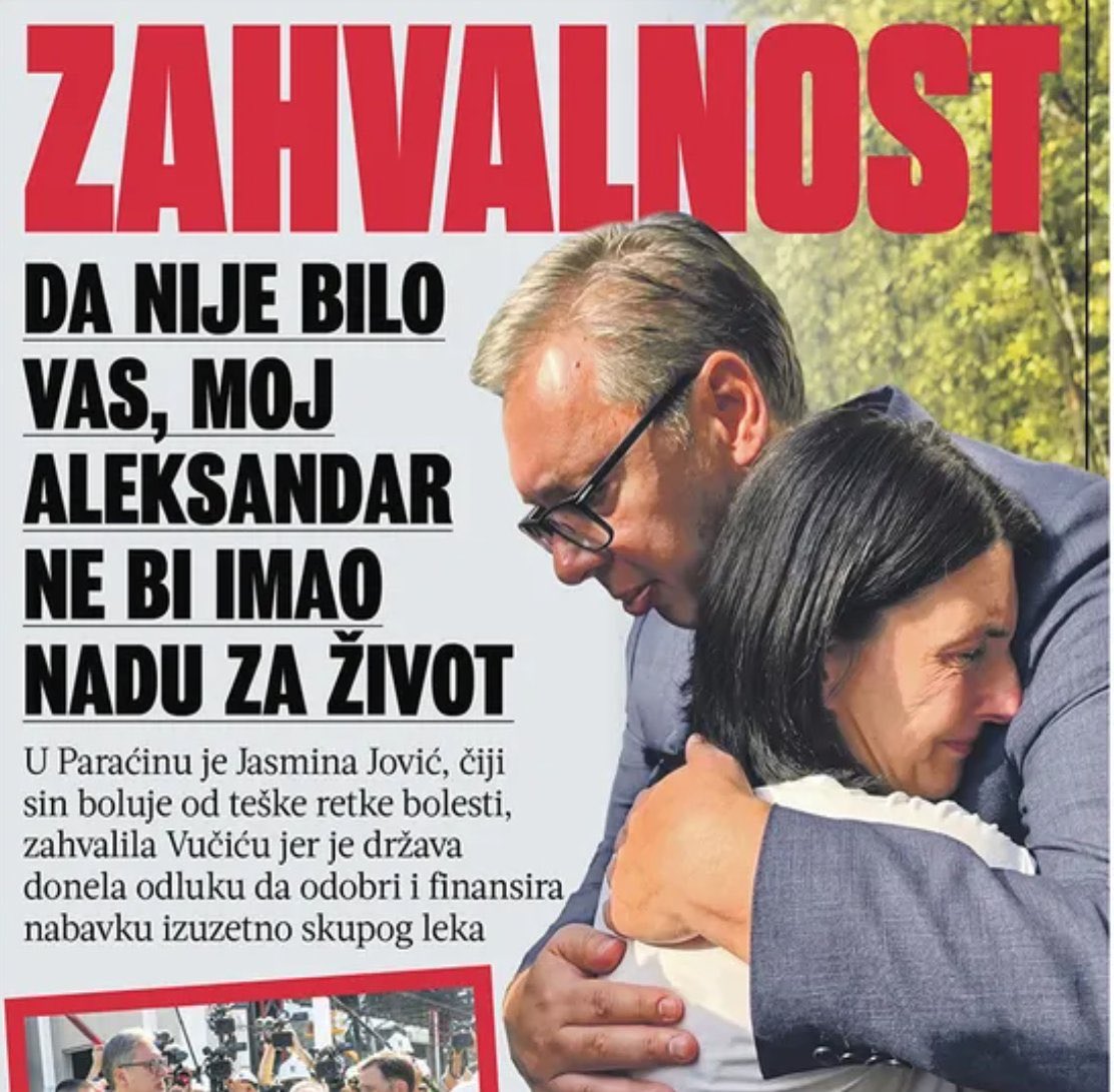 alexa130's tweet photo. Drago mi je zbog ovog deteta i ne dao Bog nikome ovakvu muku. Dok druge porodice sa sličnom mukom gledaju i plaču, jer iz primera, ako ne susretnu ovog čoveka na njegovoj turneji, za njihovu decu spasa nema… Nema goreg primera sahranjivanja svih institucija ove zemlje… https://t.co/1JIVnO4hdE