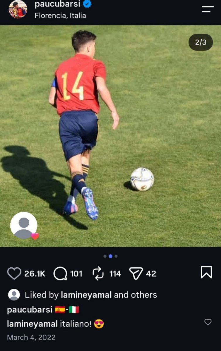 laminebarca19's tweet photo. Cubii, Italiano, capi, boss ,the list of lamine’s nicknames for cubarsí is longer than my resume😭 https://t.co/dQ9APA03xx