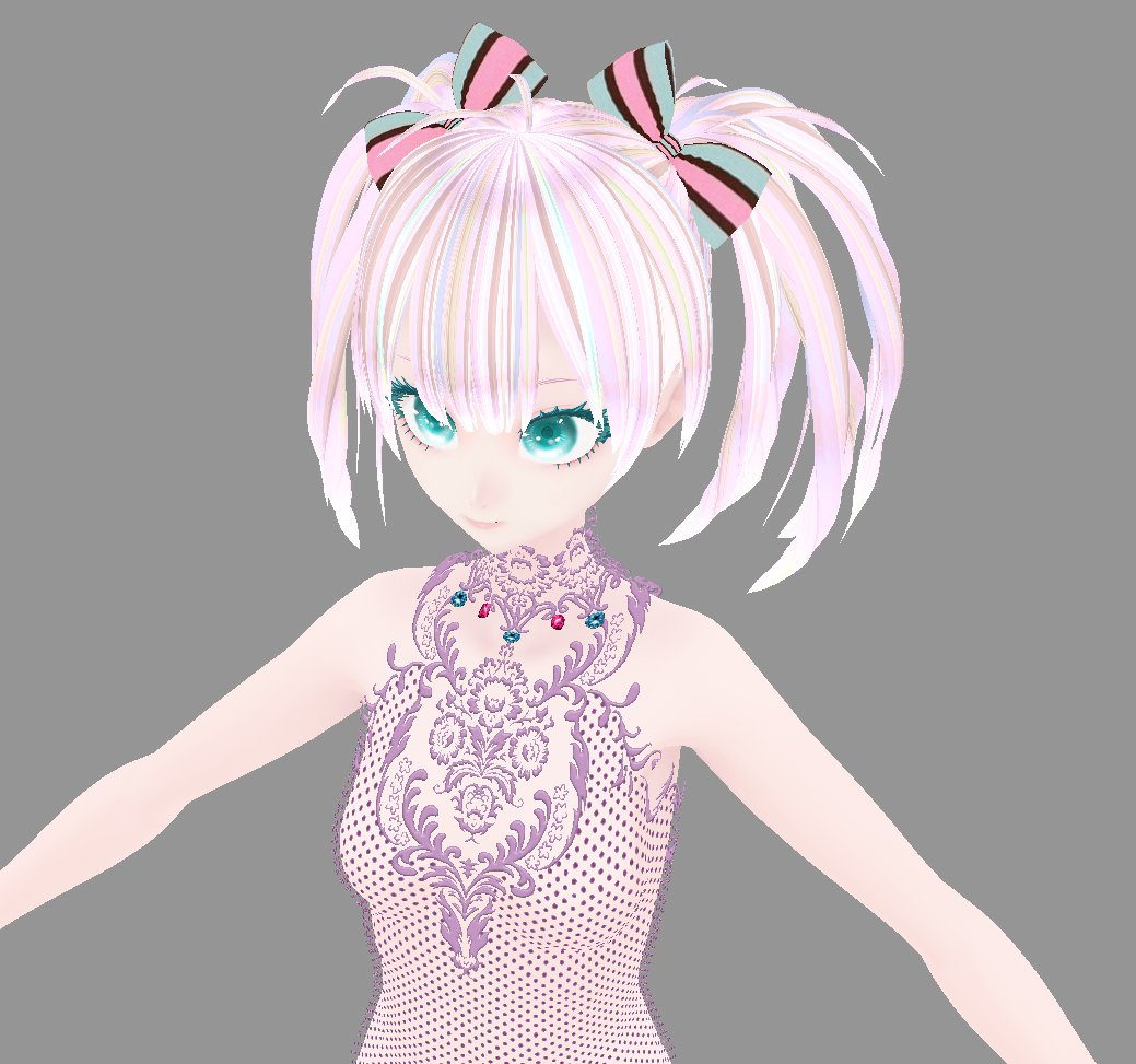 smokii_studio's tweet photo. 【モデル製作中】
頬を削りすぎたので、少し肉付けしました。
目と唇もちょっと修正してます。
アイラインは奥から手前に陰影つけてますが、画像だとよくわからないかも。
あと、髪もボリュームアップして巻いてみました。
衣装はとりあえず、ベースの部分まで。

#blender #VRoid #photoshopart https://t.co/9u2ONHLlFD