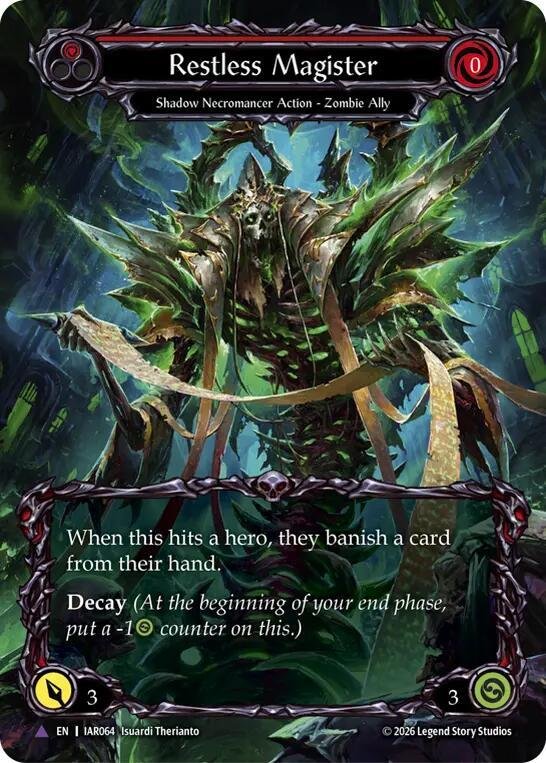 IIbisu's tweet photo. Tbh i felt like Malice's hero art was a little underwhelming compared to the Dead Threads interpretation.
But these zombie arts have been immaculate and i'm so eager to build the deck 😌
#fab #IAR https://t.co/TVog42Bkcw