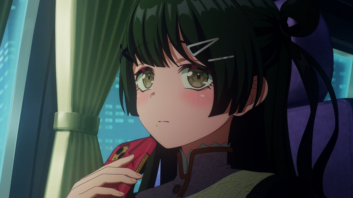 Kyun_VampireBoy's tweet photo. Miyako at her lowest point, feeling disconnected from her bandmates and her manga and still guilty about nonochan, basically begging to see viola for comfort...and then getting LEFT ON READ WAITING OUTSIDE THE CAFE FOR HOURS was hilariously cruel. Generational villain at work🥶 https://t.co/eTfRYkZKE2