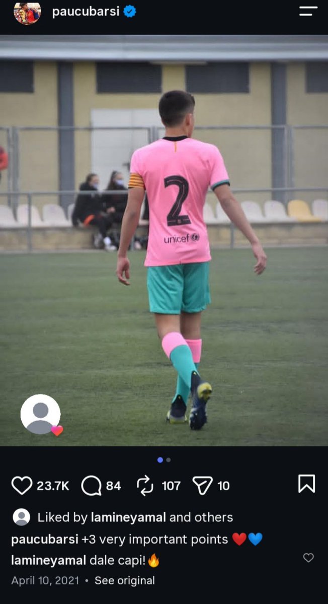 laminebarca19's tweet photo. Cubii, Italiano, capi, boss ,the list of lamine’s nicknames for cubarsí is longer than my resume😭 https://t.co/dQ9APA03xx
