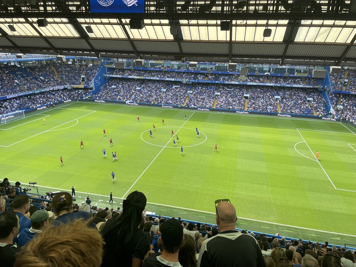 richschaller54's tweet photo. Took my niece’s son to his first Chelsea game yesterday. From now on it’s Chelsea for life. What I loved about Harry was his interest in us all talking to him about the old days of Ossie and co and when we were also shite! Crucial that 💙 https://t.co/wb7LAlnkQs