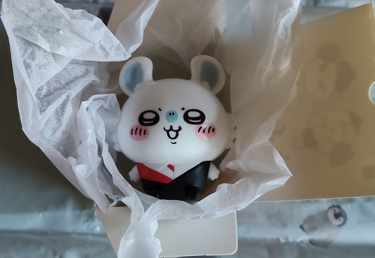 oleo_85's tweet photo. 【交換】ちいかわ　マクドナルド　ハッピーセット

譲：モモンガ
求：シーサー

日によって池袋での手渡し可能
または郵送

検索からもお気軽にお問い合わせください https://t.co/votEc6xy3r