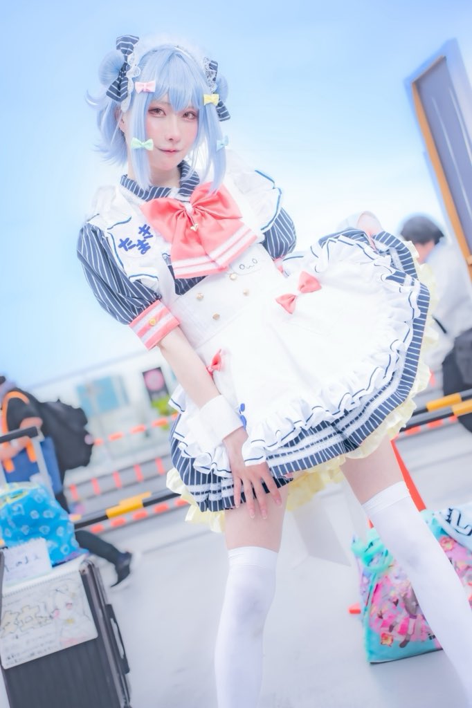 Asu_nqmX's tweet photo. コスプレ

のりプロ / 犬山たまき🐶💙

ご主人様....？

📷 : てぃーはしさん

#C108コスプレ
#C108
#たまきあーと https://t.co/P0hnF3Onj3