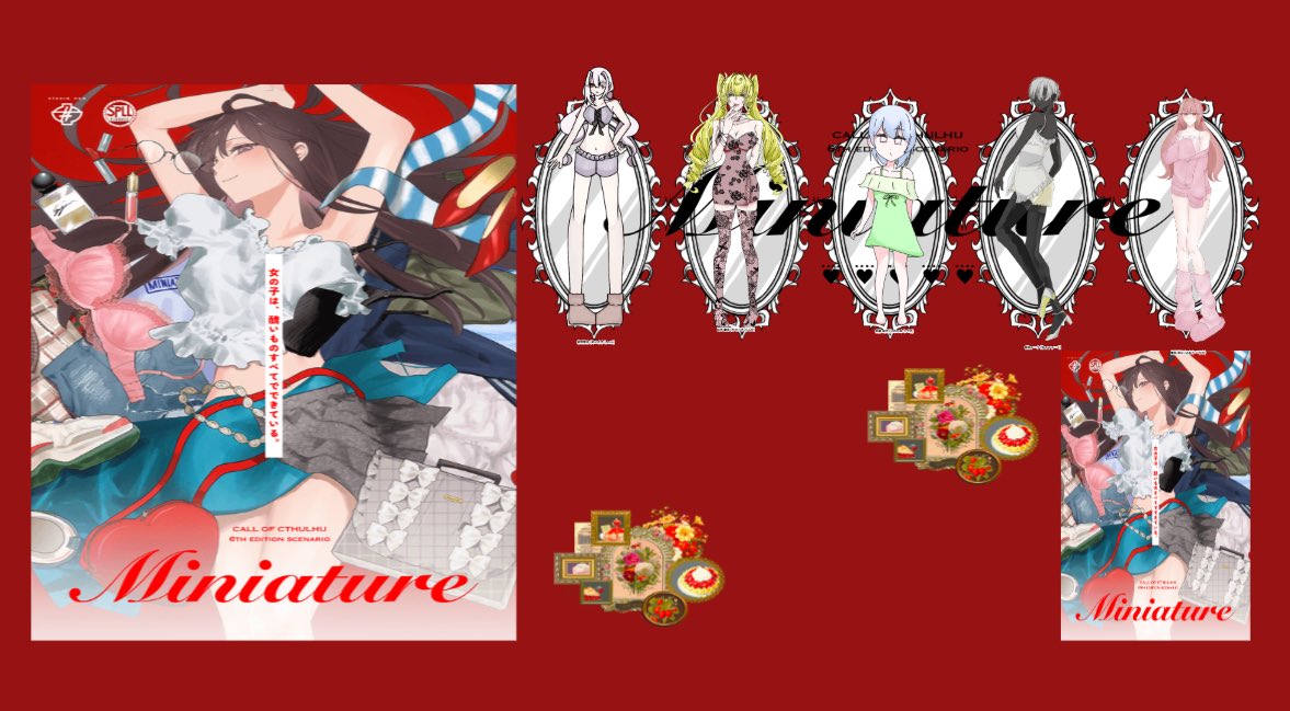 torino_0115's tweet photo. 【 Miniature 】

KP/くくば

PC/PL

HO Butter🧈 愛咲紫音/あま
HO Vanilla🍨如月蘭香/KY
HO chocolate🍫東雲璃月/あまやどり
HO milk🍼鳴海ルーク/はすき
HO strawberry🍓美桜苺花/みっき³

END3
全生還にて終了致しました‼️‼️ありがとうございました😭😭😭😭 https://t.co/Oj0ELCneJf