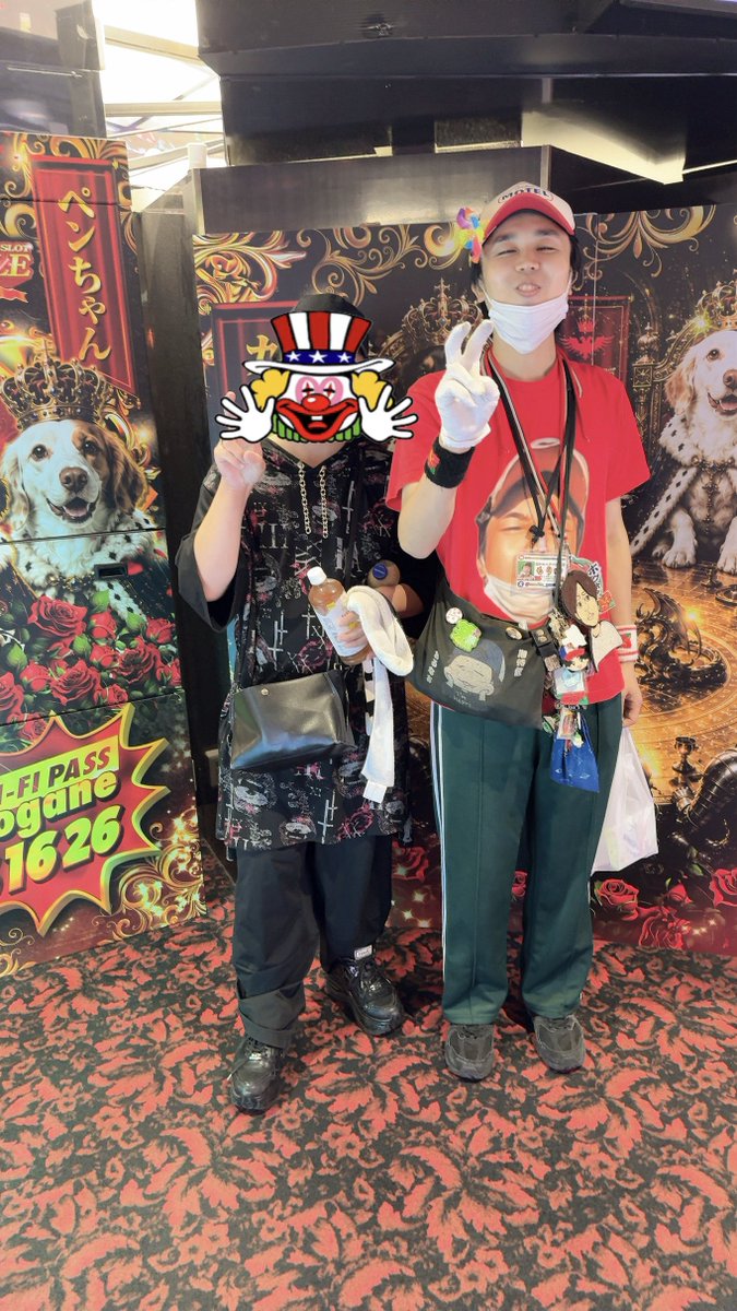 take_0338's tweet photo. キャッスル大金店にゆっきーともり田くんのW来店だったから行ってきた✌️

12本投資の回収0やったからキング観光サウザンド栄若宮大通店に移動してきた！

#スロット
#はなはな https://t.co/INACz9XARI