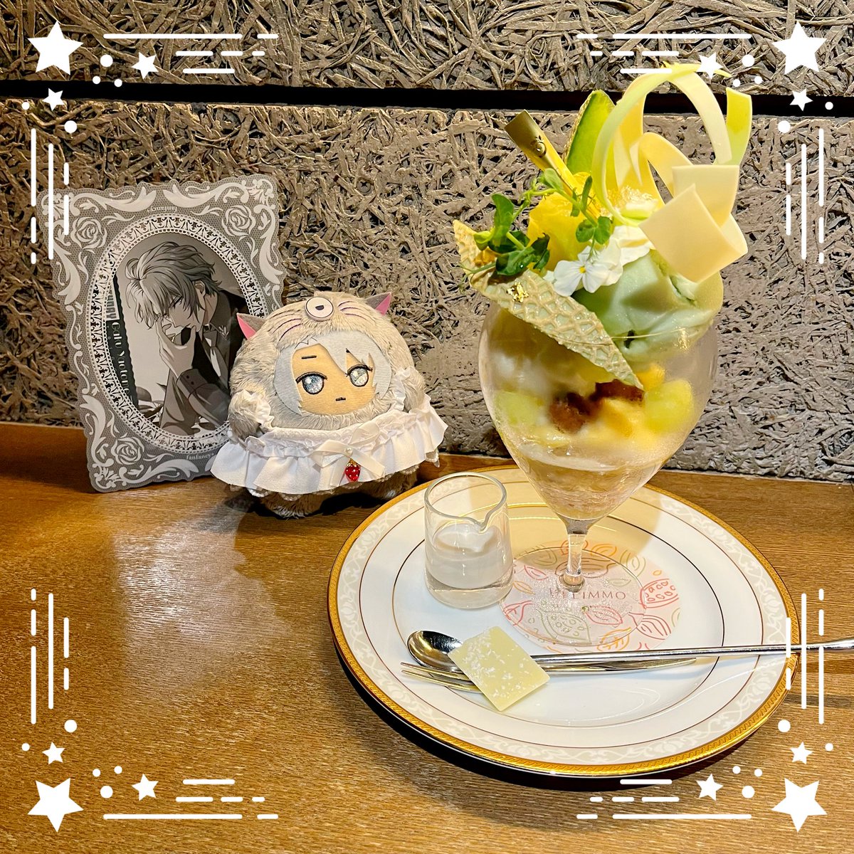 nokomuko's tweet photo. 楽おめでとう🎉モンがくも🎉
苺じゃなくてごめん🍈
#八乙女楽生誕祭 https://t.co/vVjodcksBe