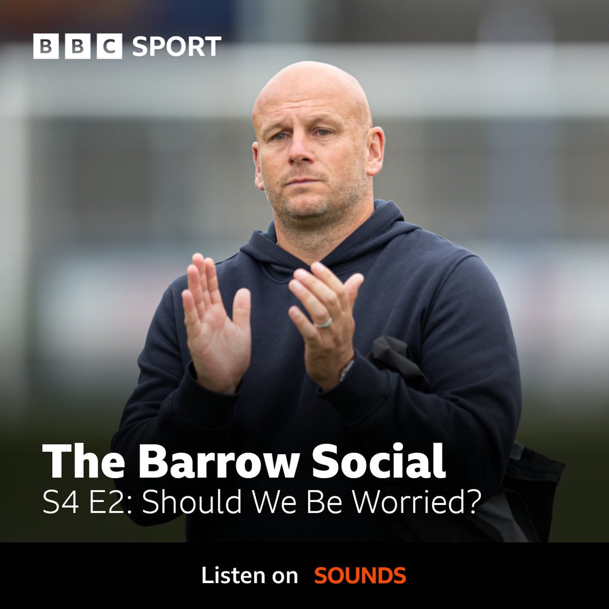 bbccumbriasport's tweet photo. S4 E2: Should We Be Worried? ⚠️

😐 Reaction to the Hornchurch defeat
💬 The post-match comments discussed
🤔 What has changed from pre-season?
👀 A look ahead to the Harrogate game

Click below to listen on @BBCSounds👇

Photo: @38wcr #bbcfootball #barrow https://t.co/ADN3HqZN1u