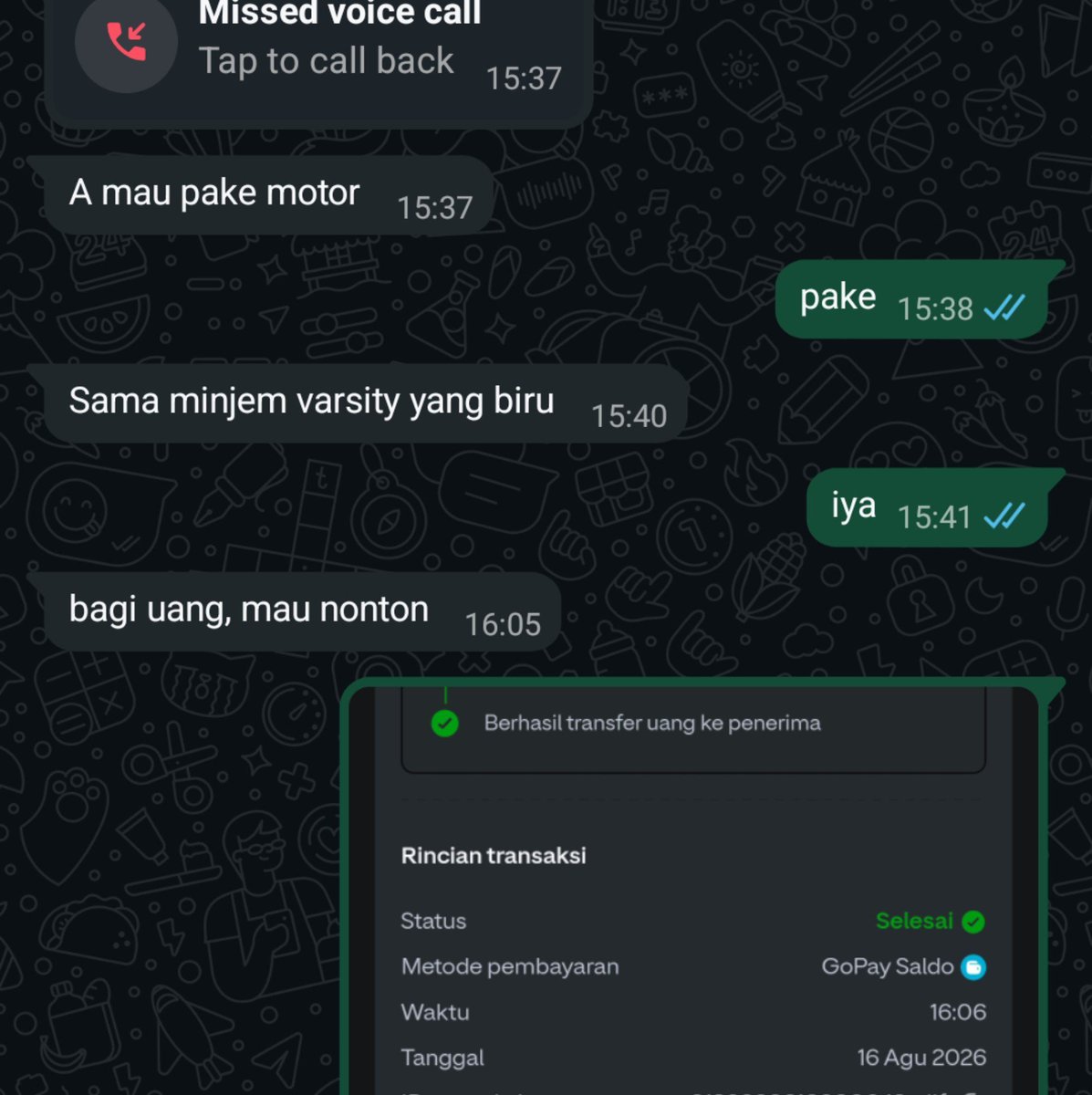 bingungtrs_'s tweet photo. adek gw mau ngedate gak modal bgt sialan 😭😭 https://t.co/nnRYR66FtJ