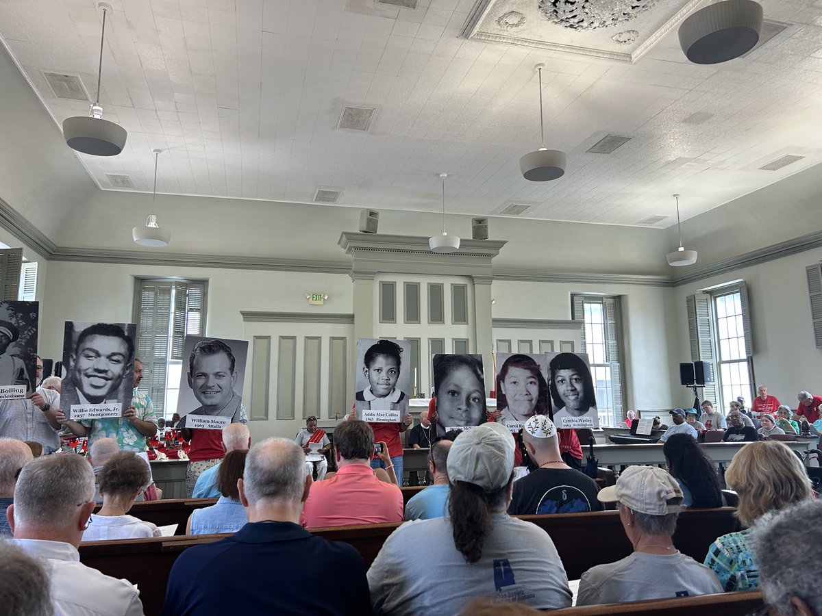 EditorBobDavis's tweet photo. The view from Saturday’s Jonathan Daniels Pilgrimage in Hayneville, Ala. https://t.co/mCO7Frzx71