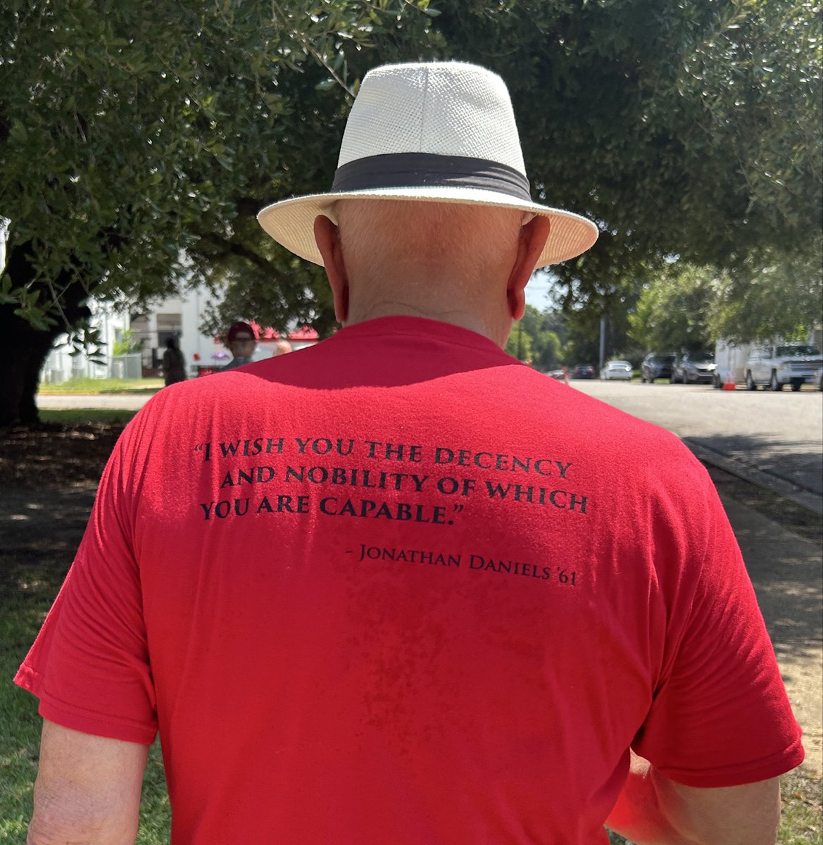 EditorBobDavis's tweet photo. The view from Saturday’s Jonathan Daniels Pilgrimage in Hayneville, Ala. https://t.co/mCO7Frzx71