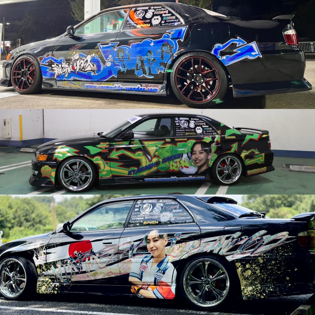 zc6_jzx100K0617's tweet photo. #ASOBIEXPO2026 間に合った〜😌

左側武道館仕様をupdate
大幅変更のマジのレボリューション🔥
OiAG!整備士👩‍🔧RINちゃん仕様完成🛠🛞
右もNMEにプチ変更😮びっくﾘﾝ🍤

今年2回目のAsobiExpo
やれるのかい🦾💥
どっちなんだい！？🦾💥
お世話になった人は🎄🙏
#新しい学校のリーダーズ
#atarashiigakko https://t.co/pSpEEV5pT9