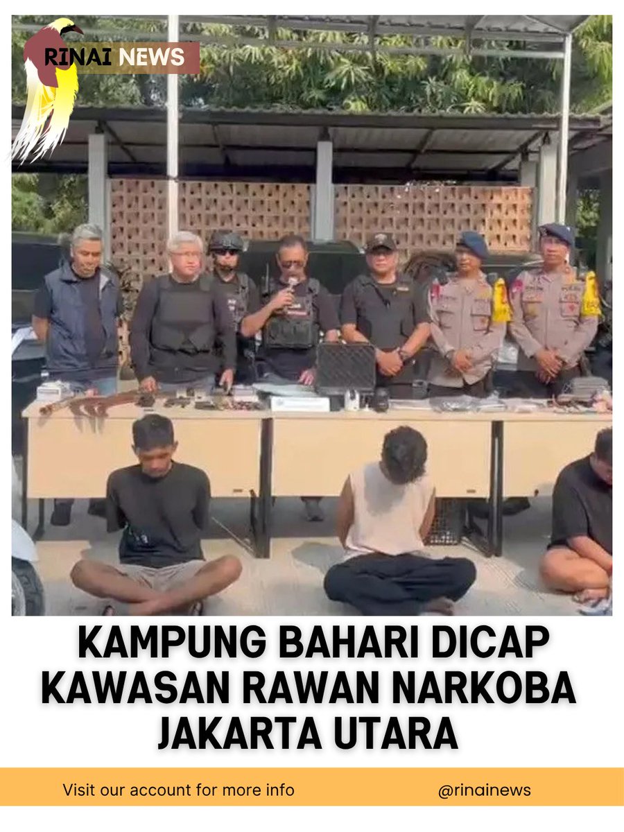 MisykaN's tweet photo. Kampung Bahari, Jakarta Utara, punya jejak panjang sebagai kawasan rawan narkoba. Berbagai operasi telah dilakukan untuk memutus peredaran sekaligus mendorong perubahan lingkungan agar terbebas dari narkotika. 🚨 #LawanNarkoba https://t.co/L4HK8SCjfG