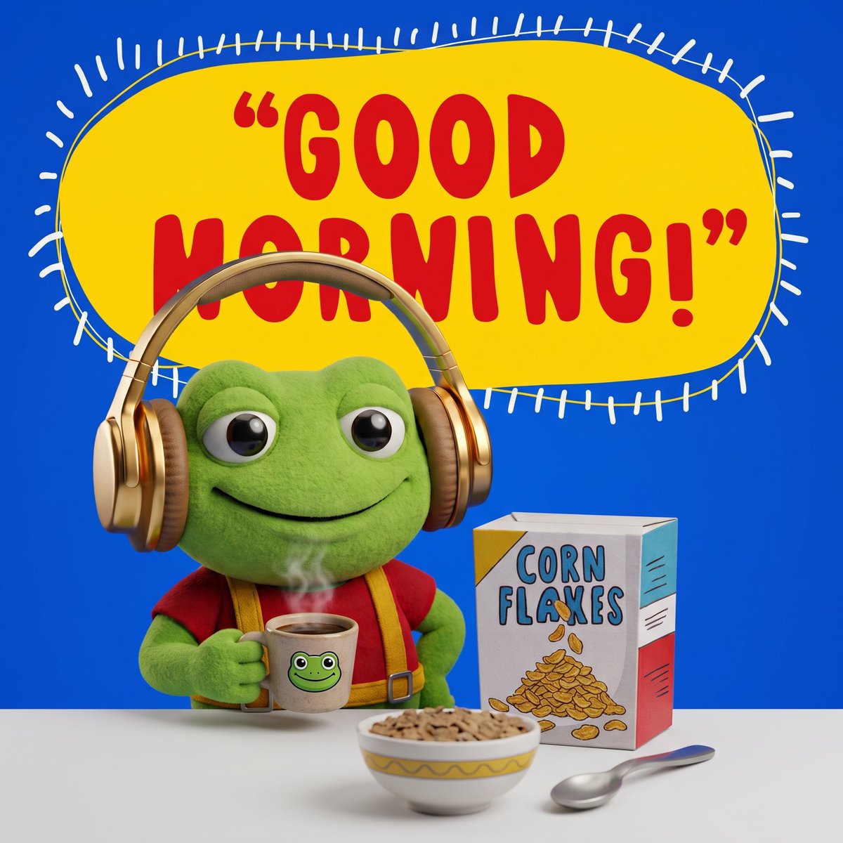 thetoadmeme_'s tweet photo. Good Morning 🐸 https://t.co/E4T3cnT0f7