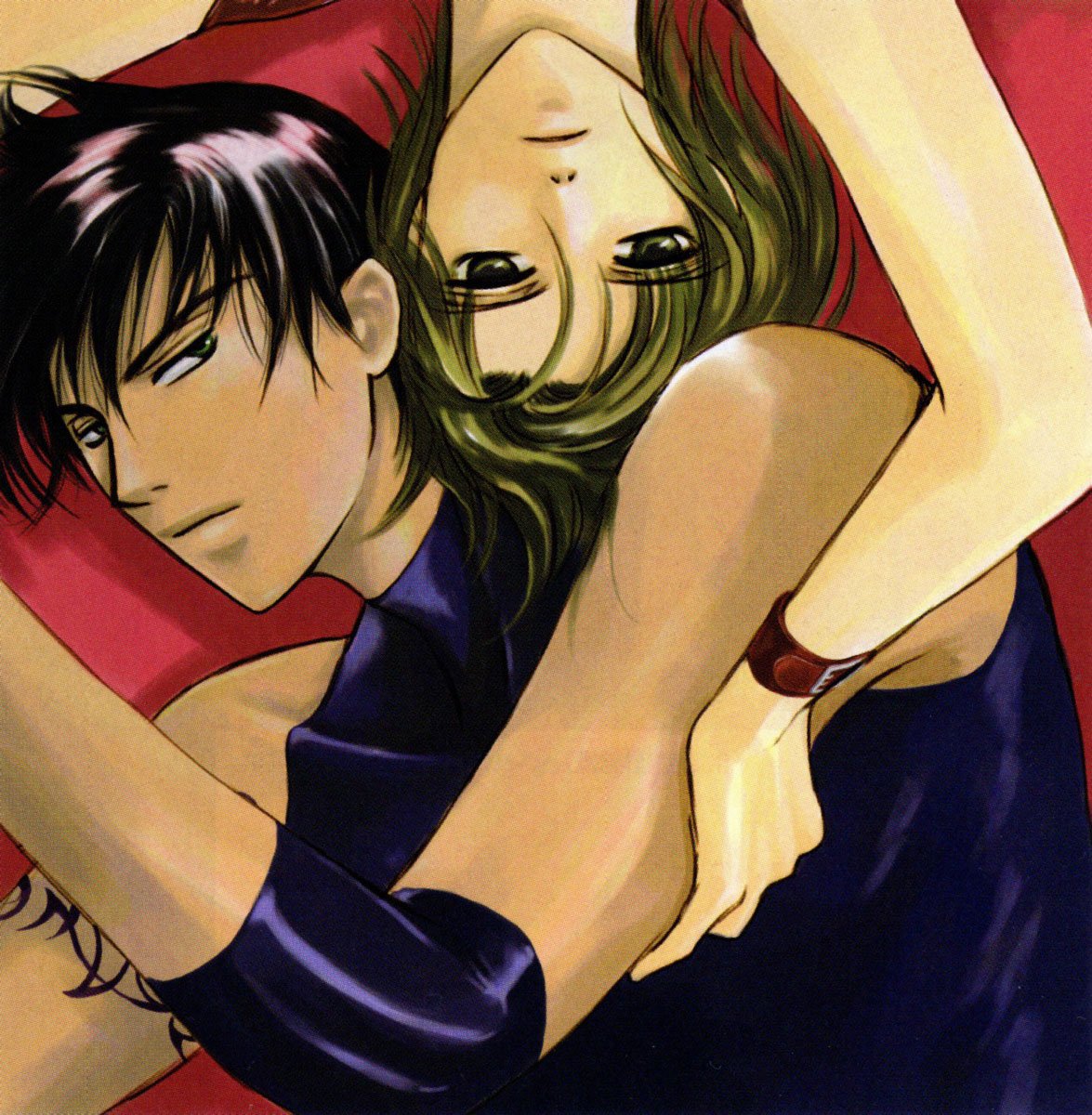 Tori_banashi's tweet photo. Bring back this type of shojo yaoi, we need them!

These are from CLAMP’s work Lawful Drug. https://t.co/NheDbcgsfC