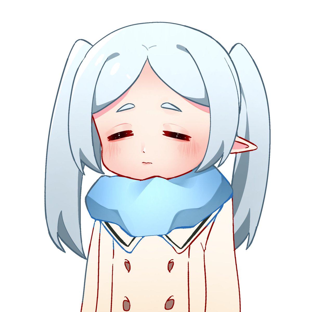 Apple_art227's tweet photo. Chibi Frieren Fanart😭
Mencoba menghilangkan strees dengan menggambar🤧 https://t.co/YGKawA5Zkk