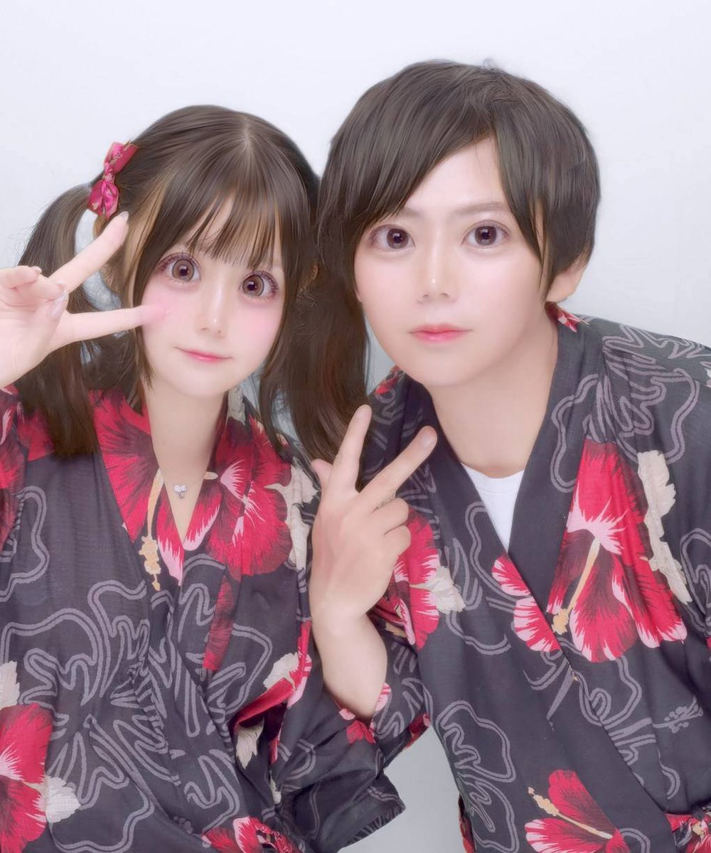 oxt365's tweet photo. 今年も一緒に甚平着れたね︎🌟 https://t.co/roll6svRWy