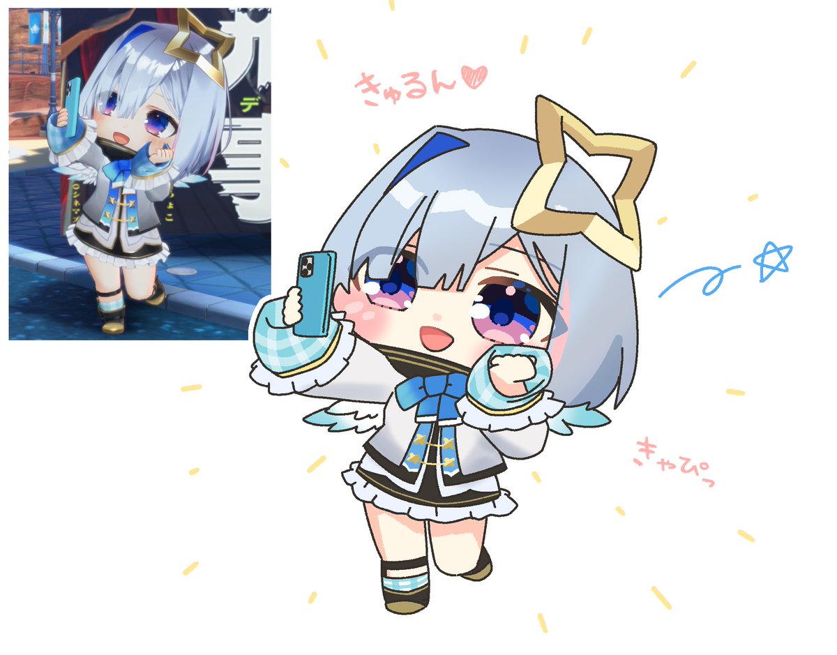 suzunami_illust's tweet photo. スクショイラストも好きです色々描いてますのでよかったら😆
#お盆休みはフォロワーさんが増えるらしい https://t.co/so7Ep2XWou